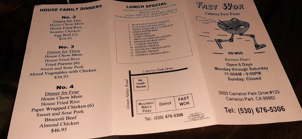 Fast Wok Lemon Chicken